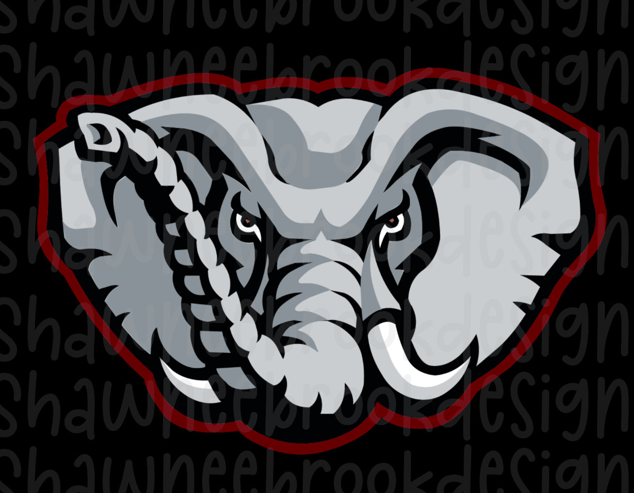 BAMA ROLL TIDE CAMO PNG, digital file