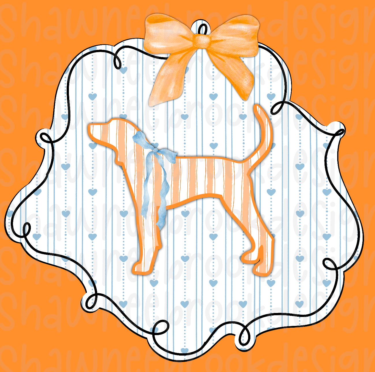 Coquette Tennessee | Smokey design front and back