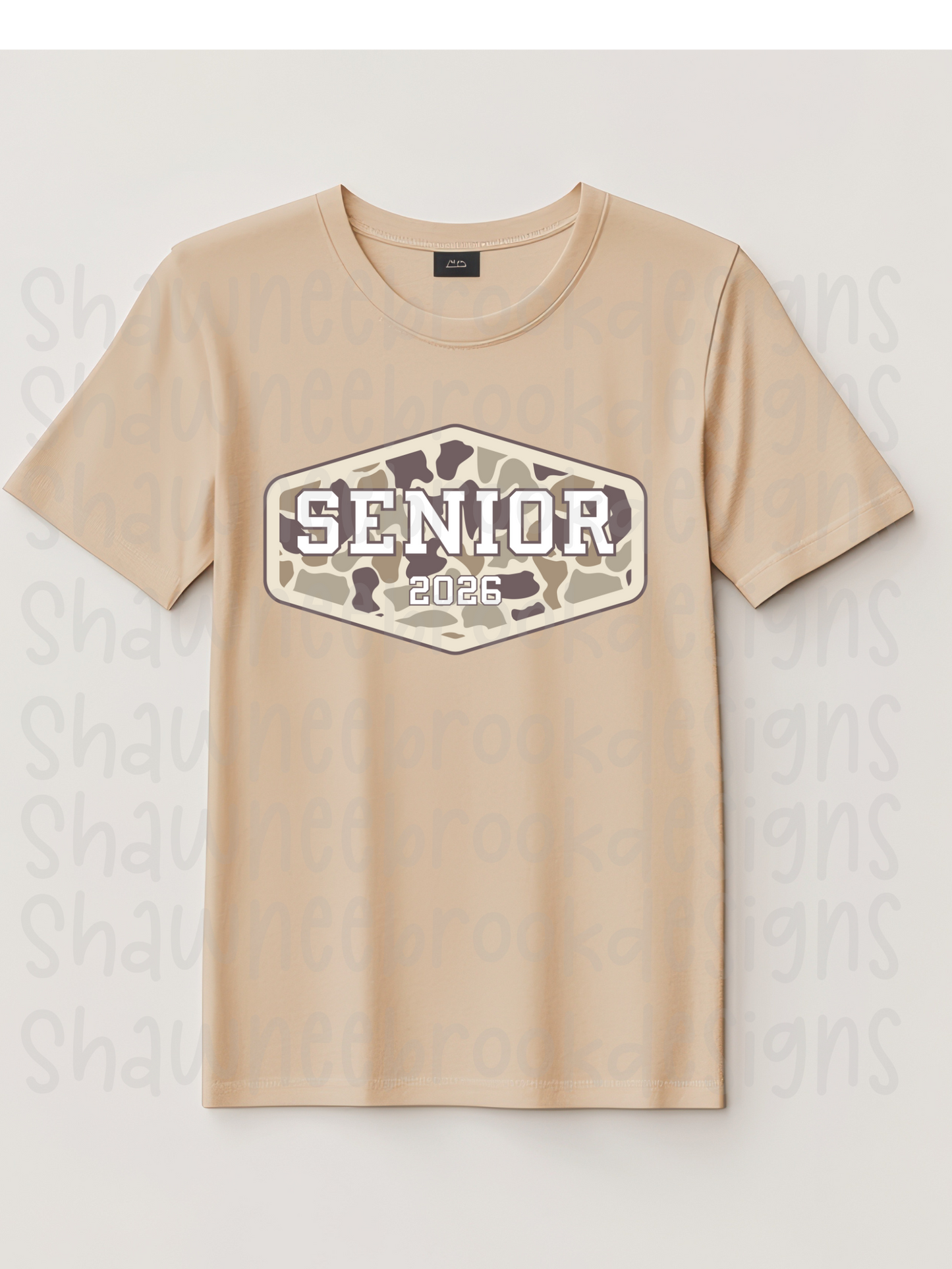 Camo SENIOR CLASS of 2026 digital file PNG