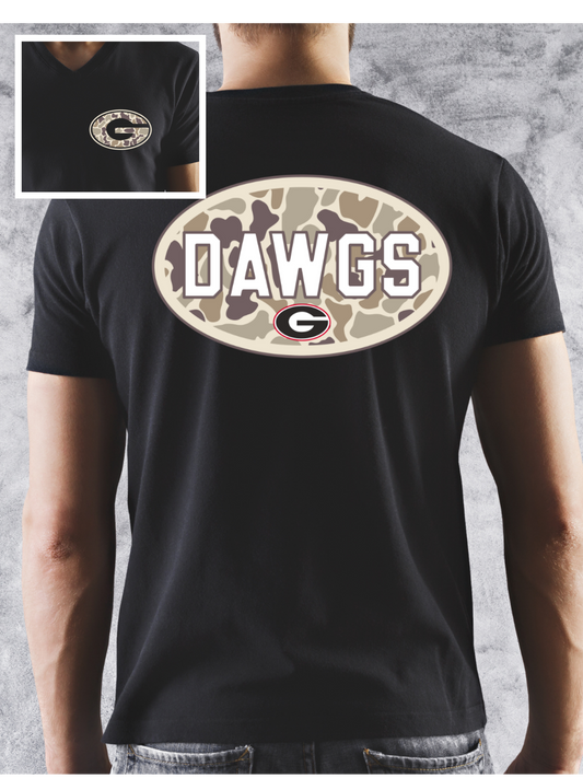 camo Georgia Bulldogs  pocket/back digital file PNG