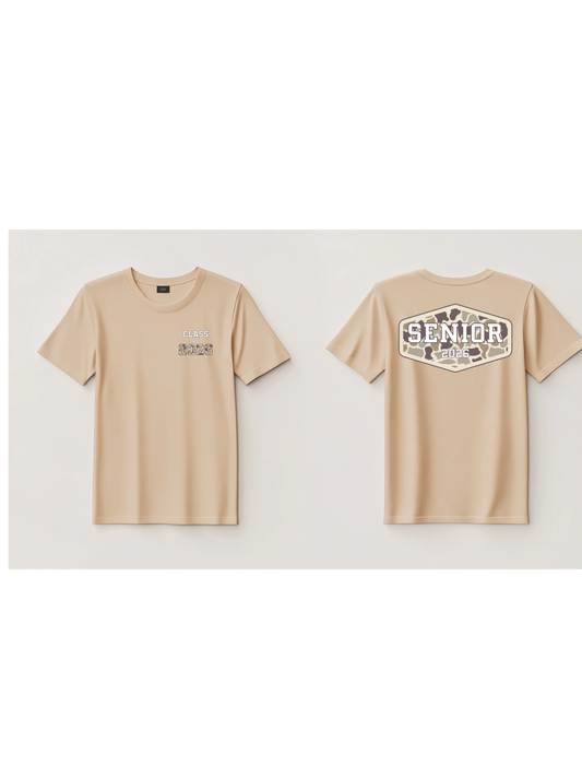 Camo SENIOR CLASS of 2026 digital file PNG